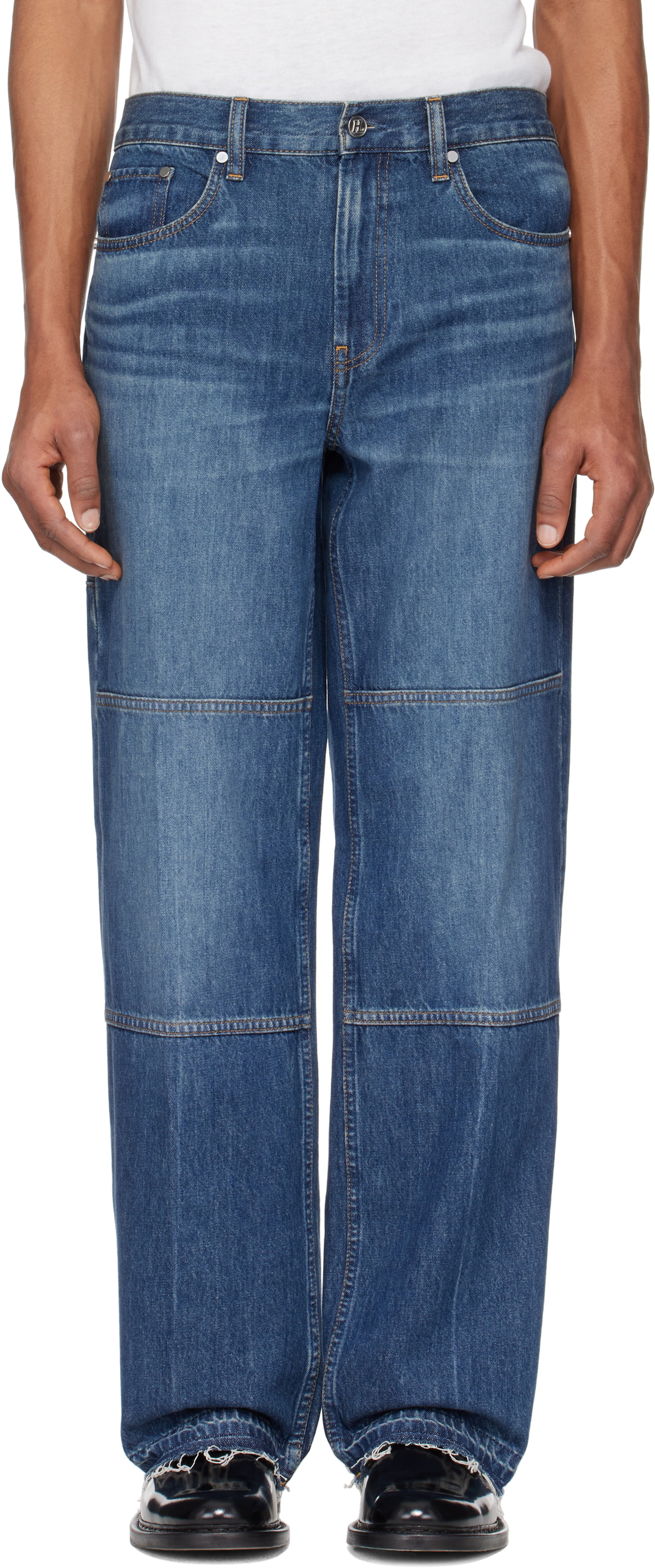 Helmut Lang Indigo Carpenter Jeans