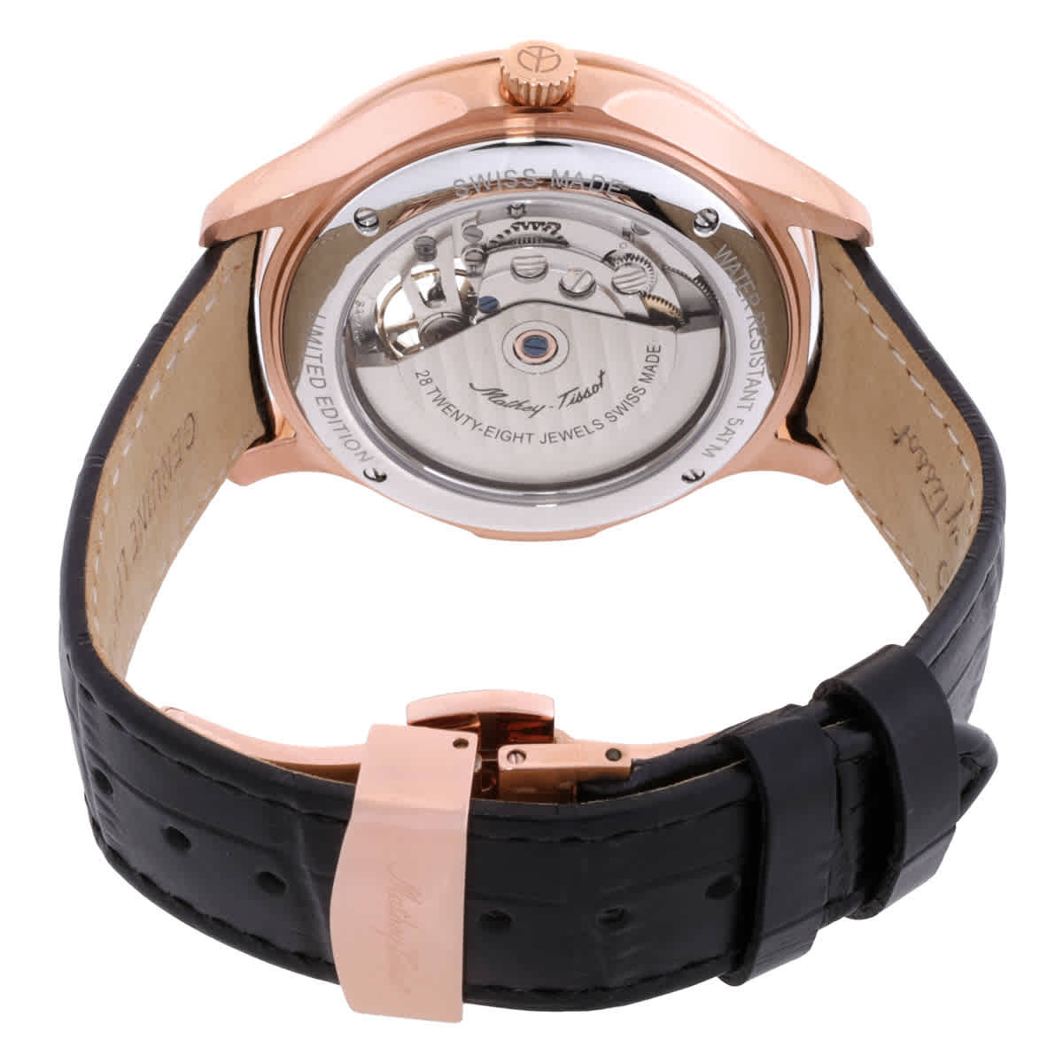 Mathey-Tissot Edmond Auto Handcrafted Multi-Color Dial Mens Watch MC1886PLIO