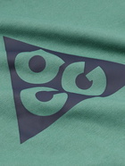 Nike - ACG Logo-Print Jersey T-Shirt - Green