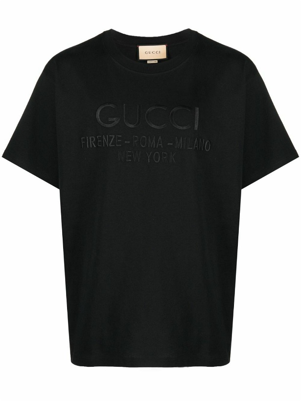 Photo: GUCCI - Oversized Cotton T-shirt