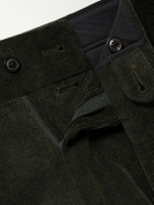 Purdey - Straight-Leg Cotton-Corduroy Trousers - Brown