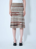 Bottega Veneta Linen-And-Cotton Skirt