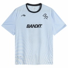 Bandit Men's Drift SS Printed Performance T-Shirt in Undulating Gradient Check/Breeze Blue/Light Breeze Blue