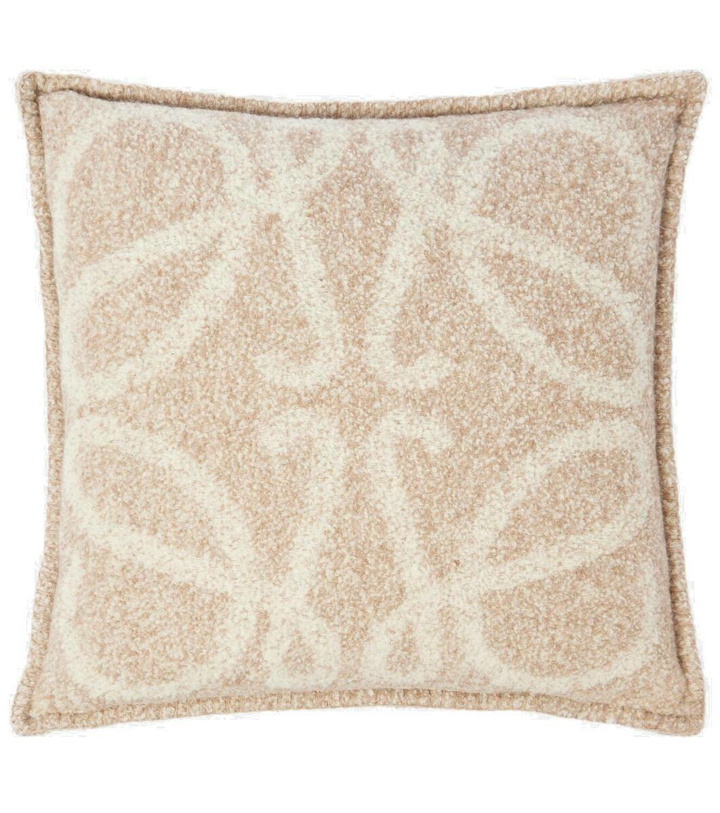 Photo: Loewe Anagram wool-blend cushion