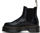 Dr. Martens Black 2976 Polished Smooth Platform Chelsea Boots