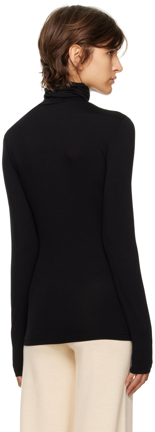 Max Mara Leisure Black Dede Turtleneck
