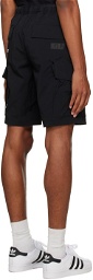 AAPE by A Bathing Ape Black Belted Shorts