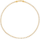 Mondo Mondo Gold Crystal Choker