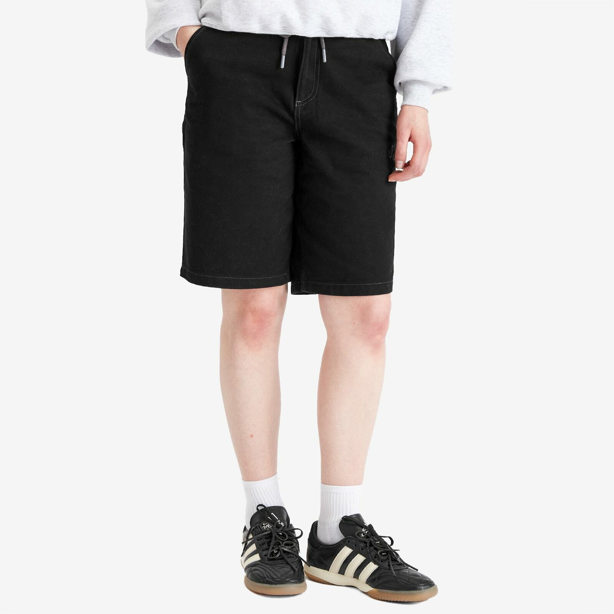 House Of Sunny Women's Sundown Denim Short in Black
