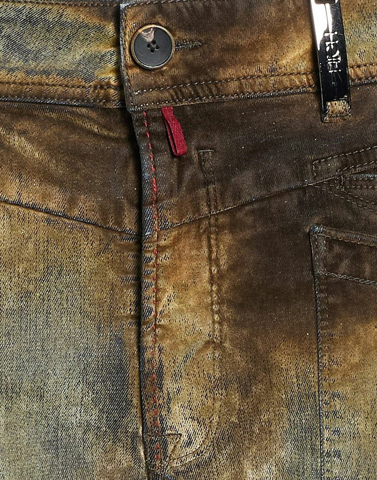 High Womens Jeans in Military green