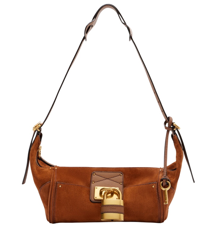 Photo: Chloé Paddington Small suede shoulder bag