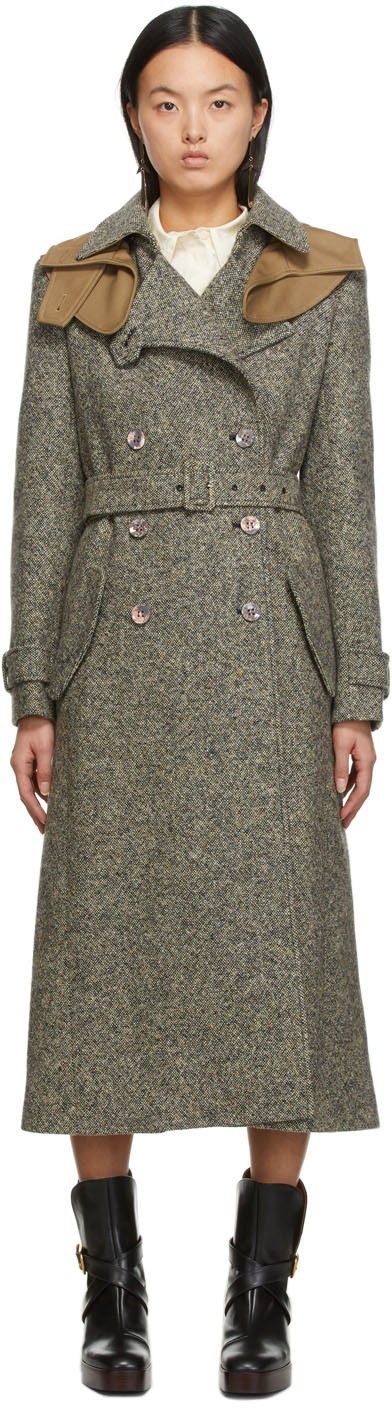 ChloÃ© Double-breasted wool coat