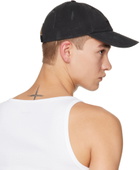 VETEMENTS Black 'Friday' Distressed Cap