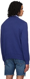 Polo Ralph Lauren Blue Polo Bear Sweater