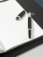 Montblanc - Augmented Paper Cross-Grain Leather Notebook and Pen Set