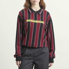 Martine Rose Women's Logo Polo in Red/Black