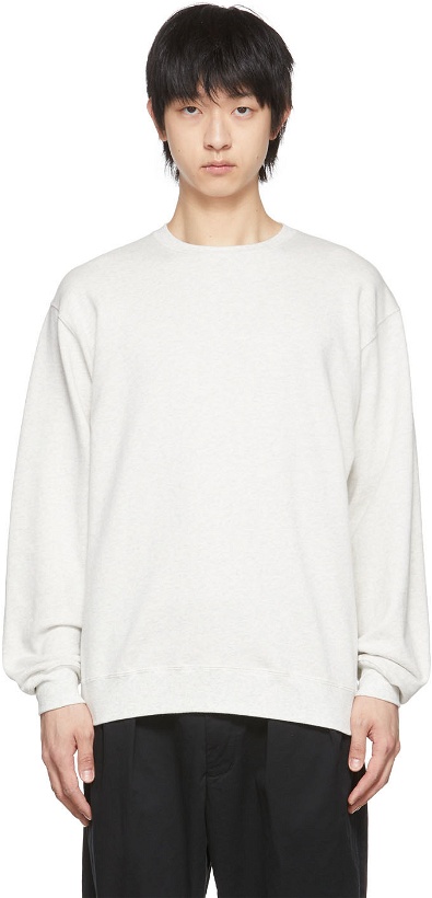 Photo: BEAMS PLUS Grey Cotton Sweatshirt