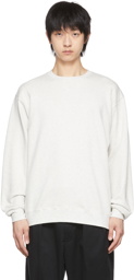 BEAMS PLUS Grey Cotton Sweatshirt