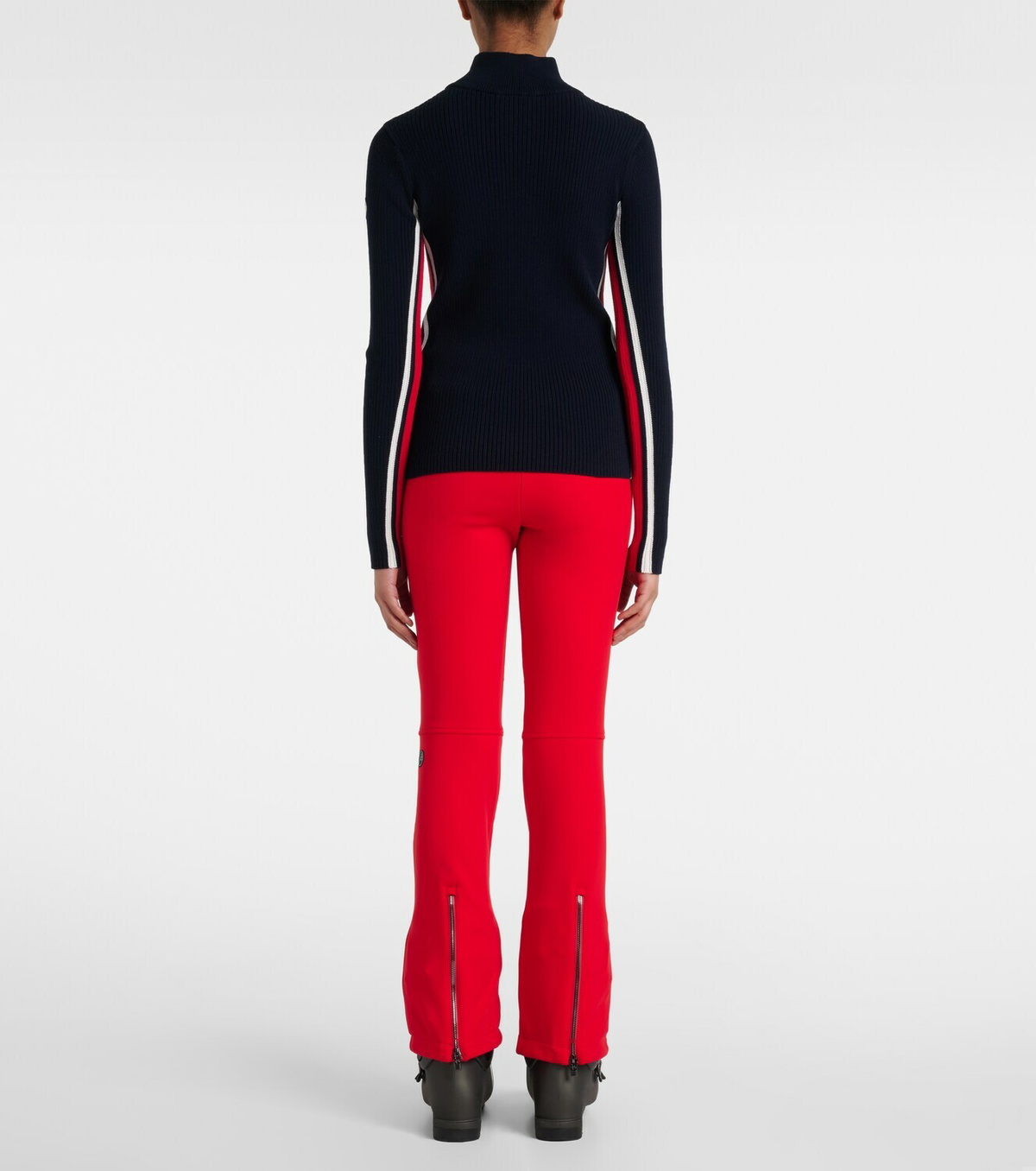 Fusalp Deltanao ribbed-knit ski top