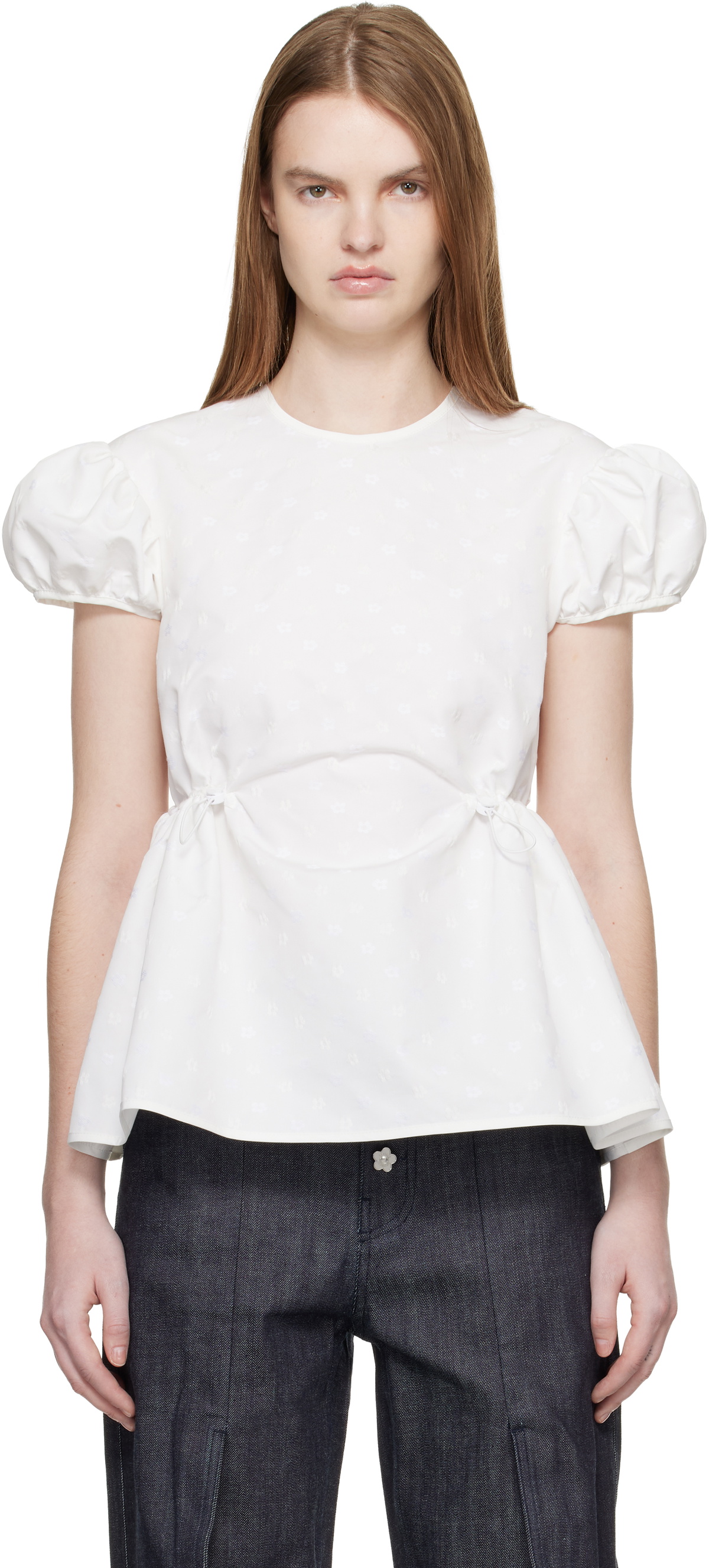 Cecilie Bahnsen Off-White CBchiara Blouse
