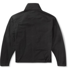 Gucci - Reversible Hooded Logo-Appliquéd Printed Cotton-Blend Ripstop Jacket - Black