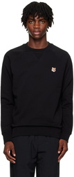 Maison Kitsuné Black Fox Head Sweatshirt