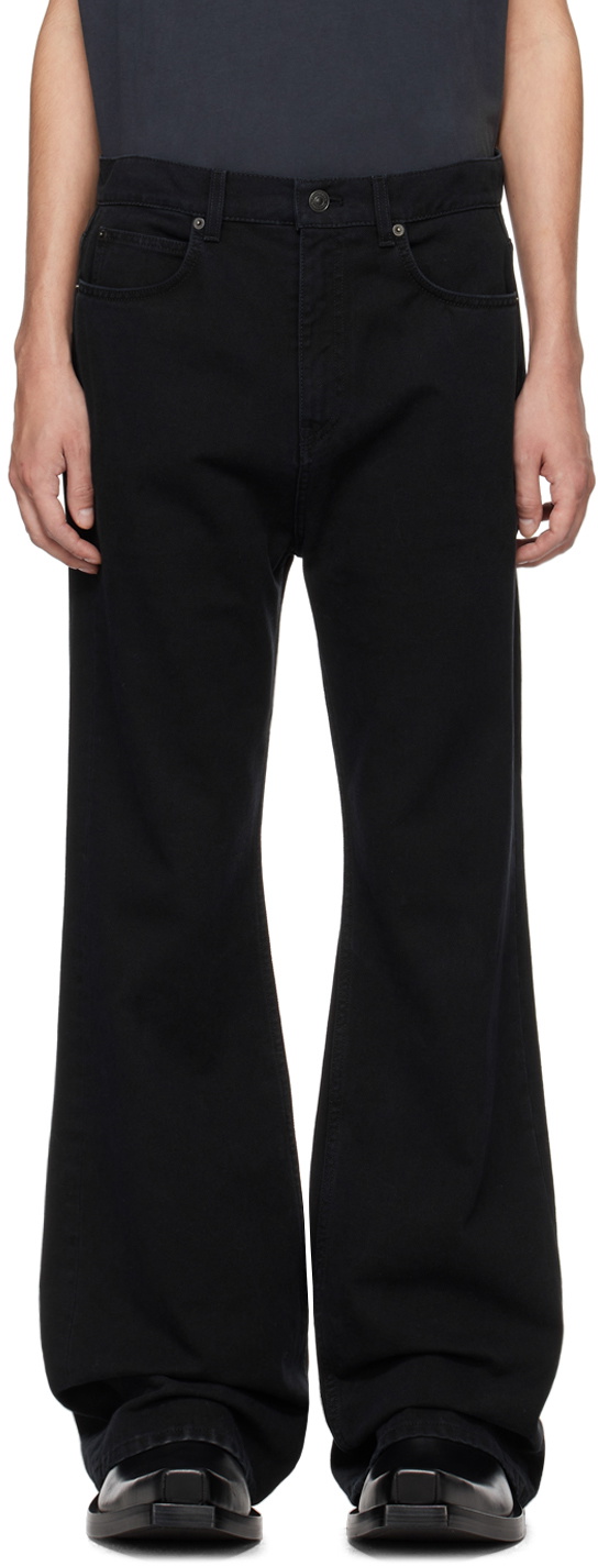Balenciaga Black Relaxed-Fit Jeans Balenciaga