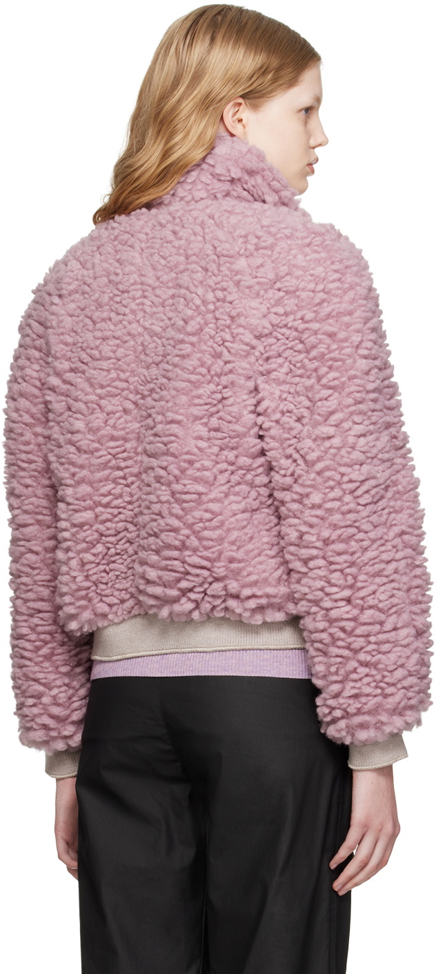 Isabel Marant Pink Salvia Bomber Jacket