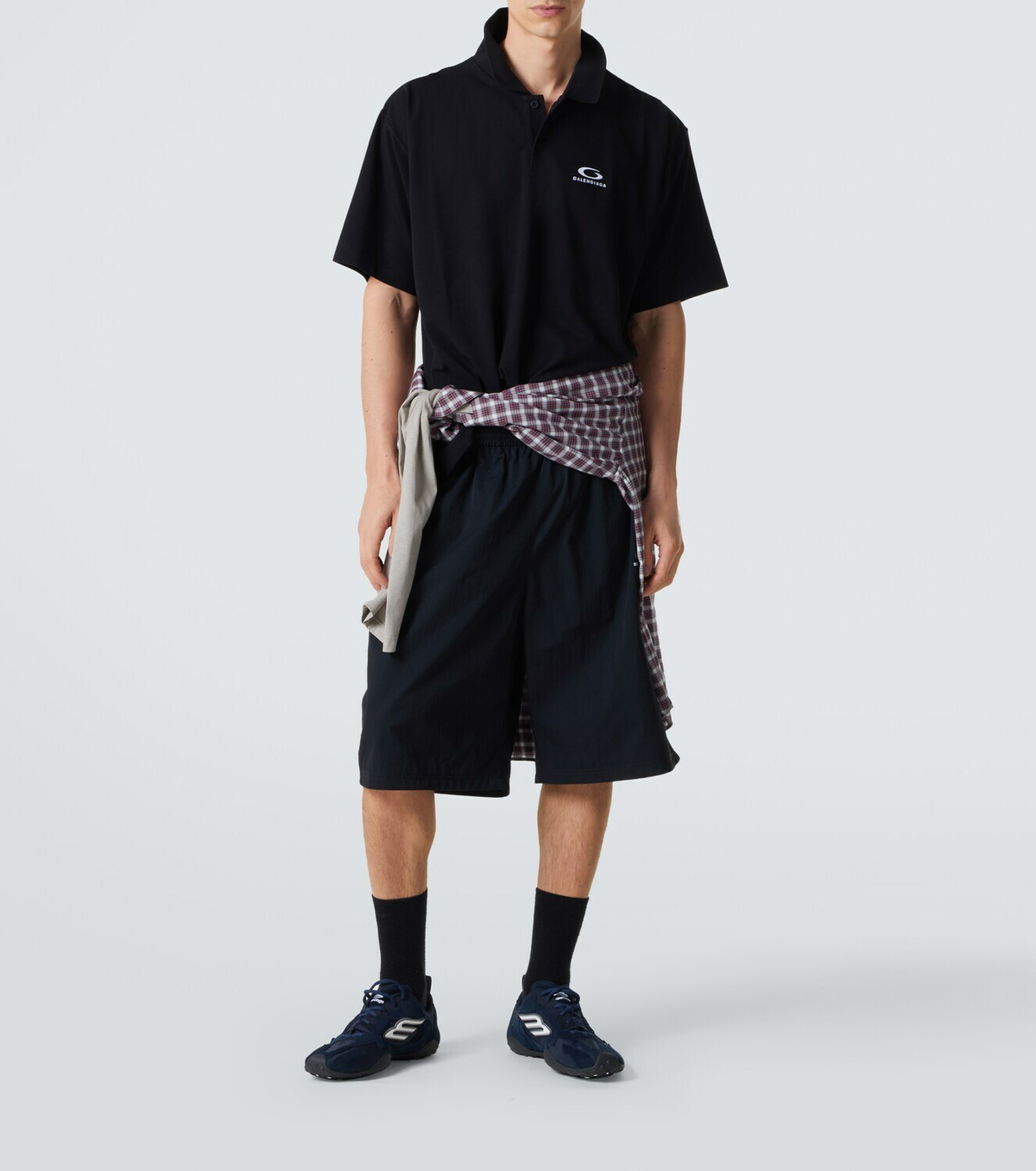 Balenciaga Jersey Bermuda shorts