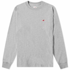New Balance Long Sleeve Made in USA T-Shirt in Athletic Grey