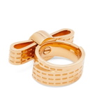Versace Women's Ring in Versace Gold