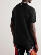 AMIRI - Logo-Appliquéd Cotton-Jersey T-Shirt - Black