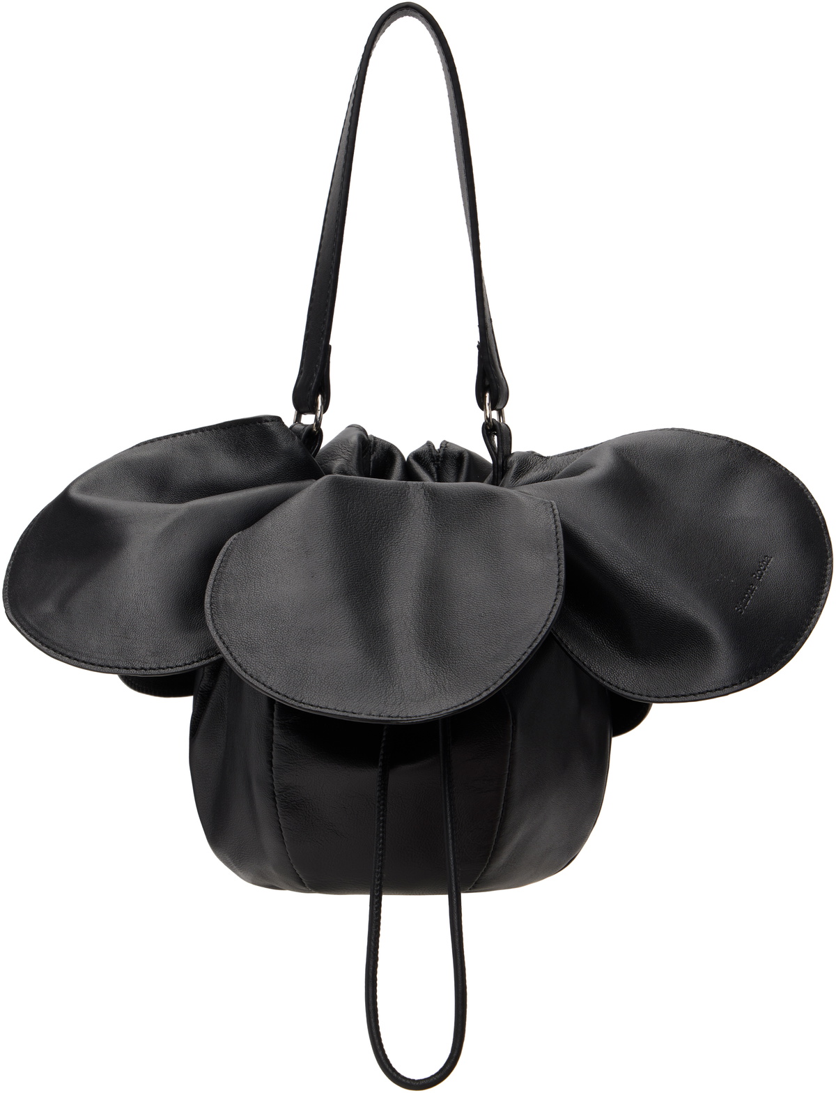 Simone Rocha: Black Flower Petal Sling Bag | SSENSE