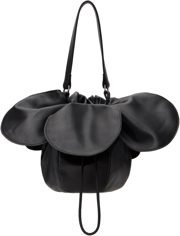 Photo: Simone Rocha Black Flower Petal Sling Bag