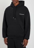 Mki Miyuki Zoku Uniform Hooded Cotton-blend Sweatshirt Black