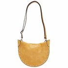 Isabel Marant Women's Mini Moon Soft Bag in Toffee 