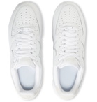 Nike - Air Force 1 07 Suede-Trimmed Leather Sneakers - White