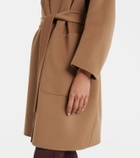 'S Max Mara Virgin wool wrap coat