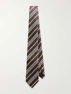 SAINT LAURENT - Rayures 7cm Silk Tie