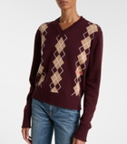 Chloé Argyle wool and cashmere sweater
