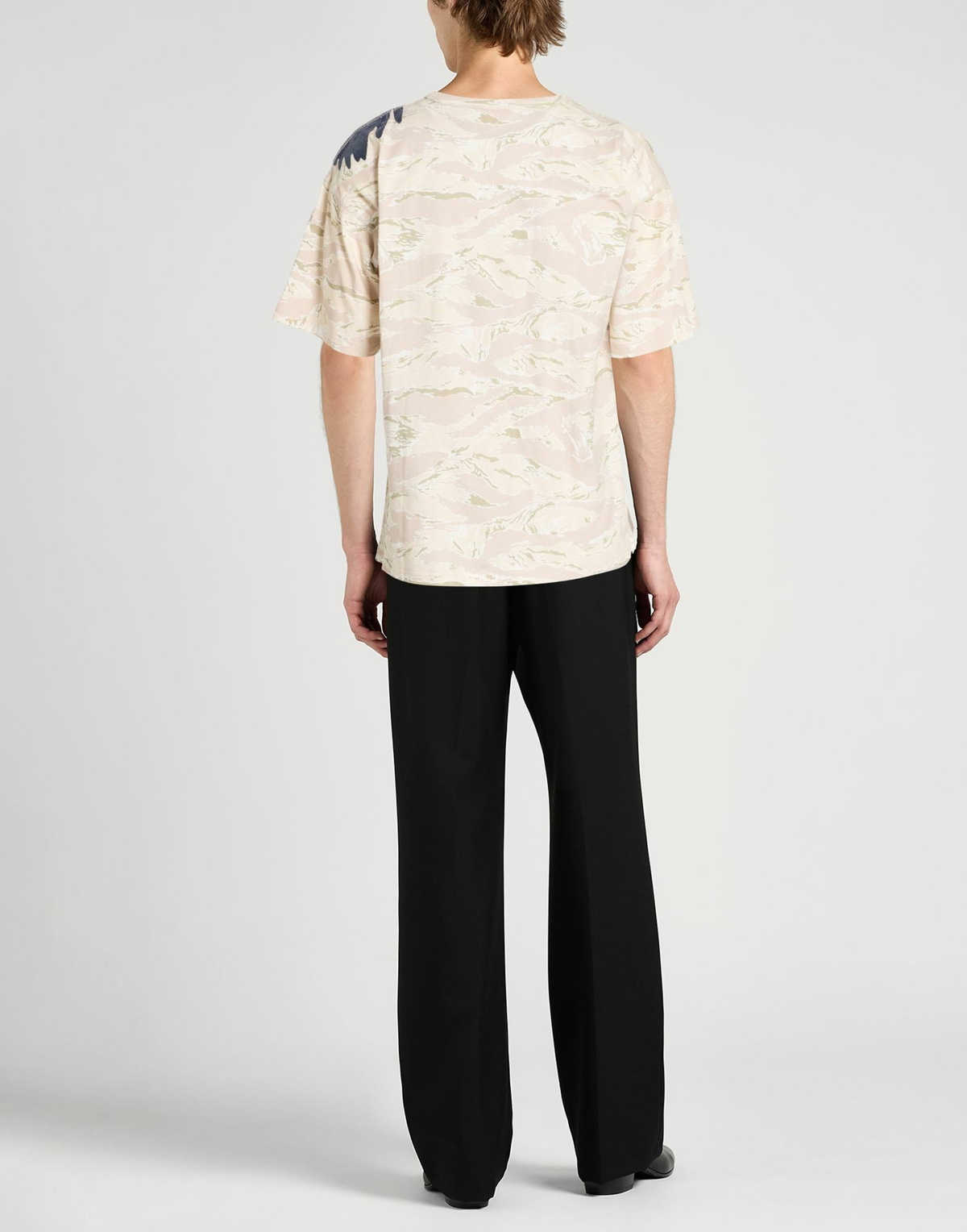 Diesel Mens T-shirt Cream