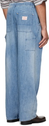 WOOYOUNGMI Blue Lightweight Banding Jeans