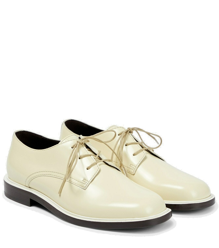 Photo: The Row - Jules leather derby shoes