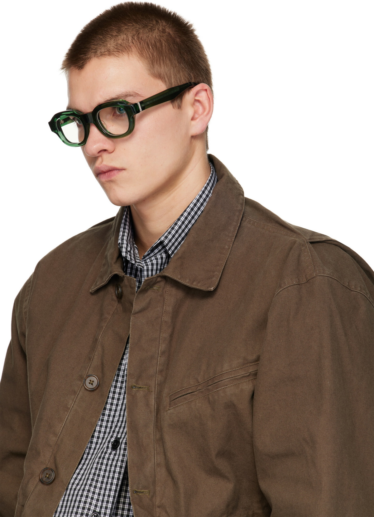 Matsuda Green M1028 Glasses