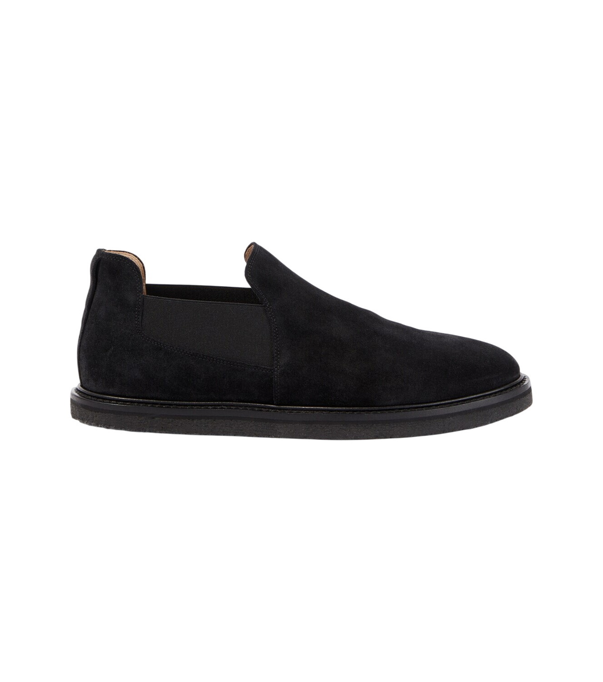 The Row - Sailor Full-Grain Leather Boat Shoes - Black The Row
