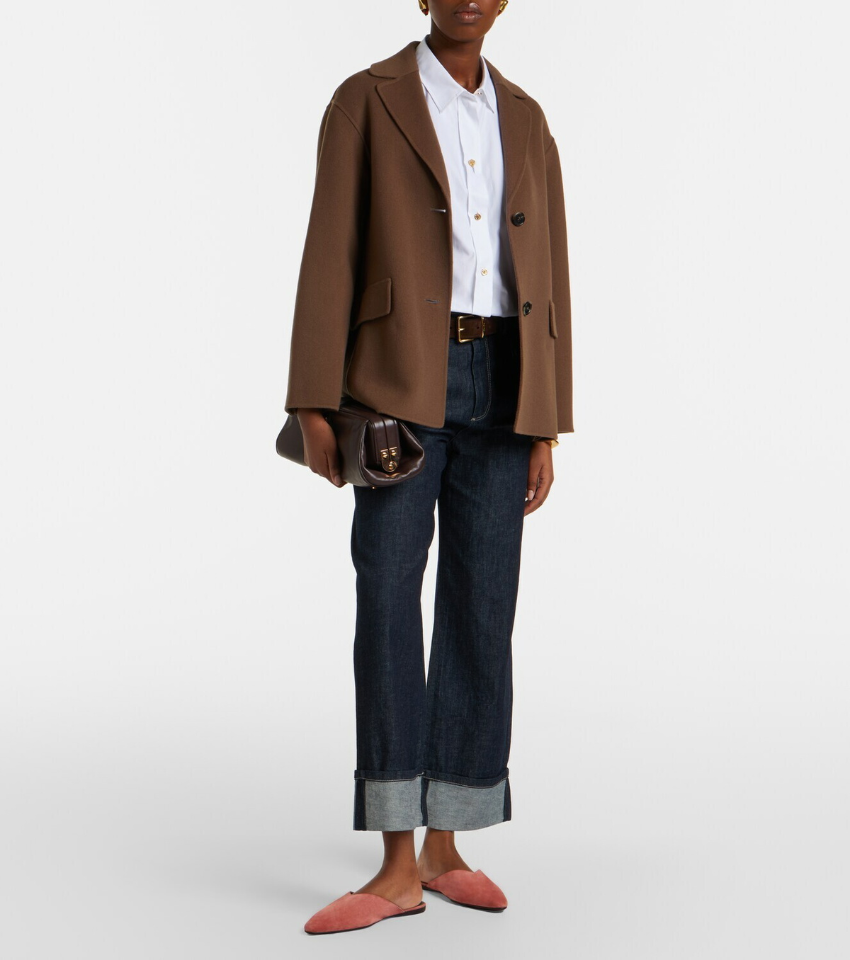 'S Max Mara Cotton poplin Oxford shirt
