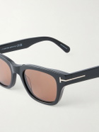 TOM FORD - Caleb-02 Square-Frame Acetate Sunglasses