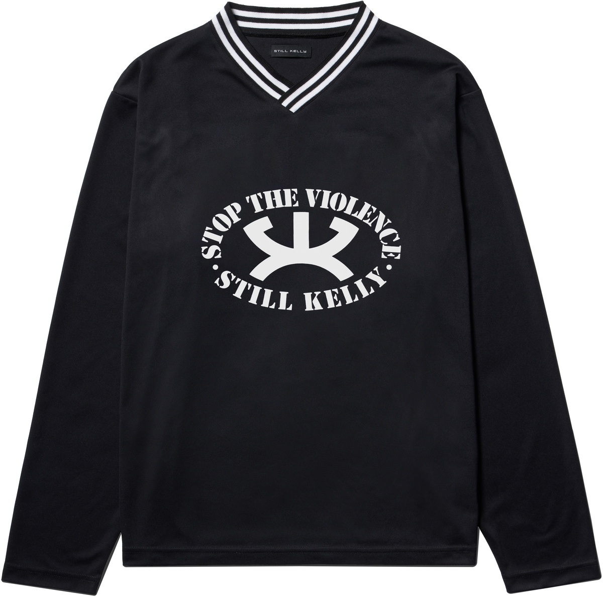 Still Kelly Black 'Stop the Violence' Sport Sweatshirt