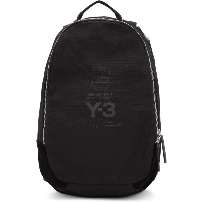Photo: Y-3 Black Logo Backpack 