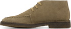Drake's Taupe Crosby Moc-Toe Desert Boots